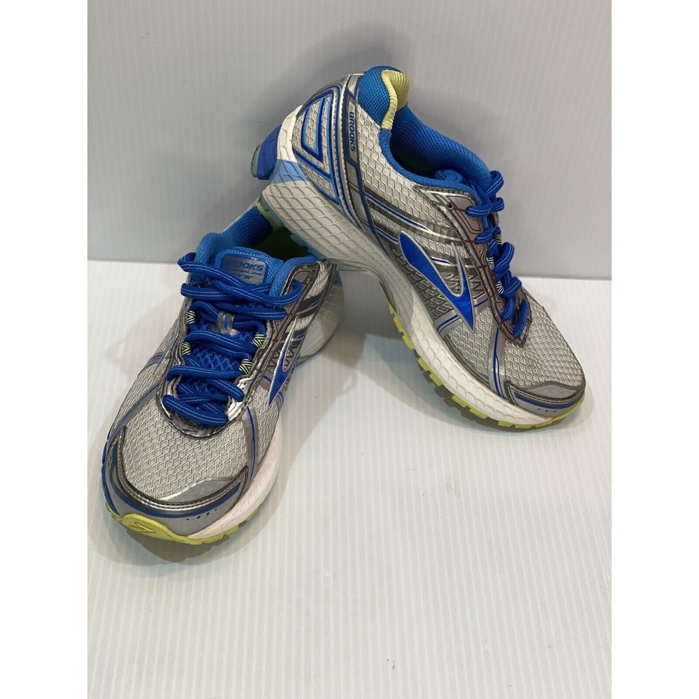 Brooks Adrenaline GTS 15 Women's Size 6.5 Shoes Silver Running Athletic Sneakers